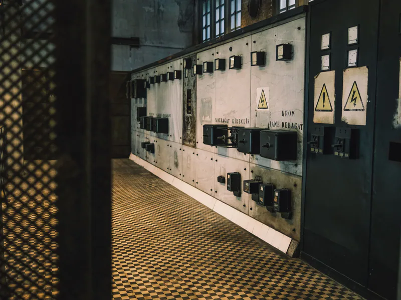 Industrial electrical cabinets inspected for control-system supportability